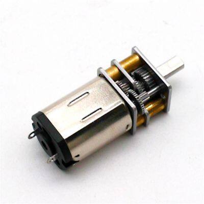 6V 12V GB12-N20 DC Motor with Gearbox 12mm Diameter D Shaft