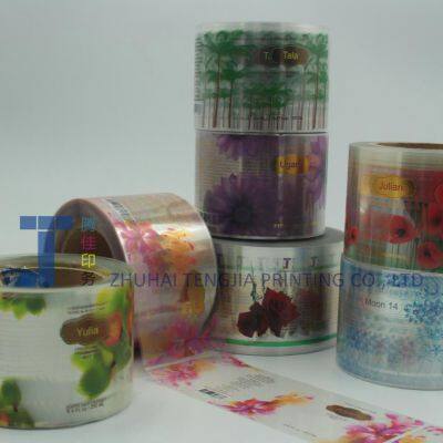 Customized Heat Resistant Printed Transparent Labels Removable