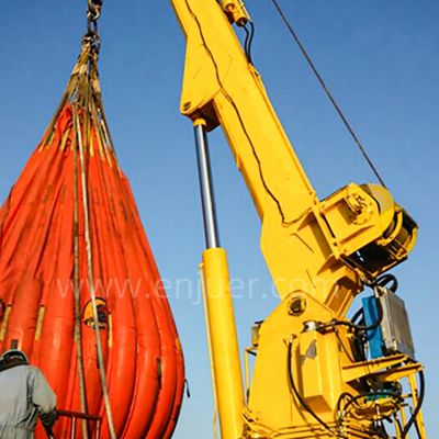 20t 30t 45t Options Hydraulic Marine Deck Crane for Marine Ships Applications CCS & BV Compliant