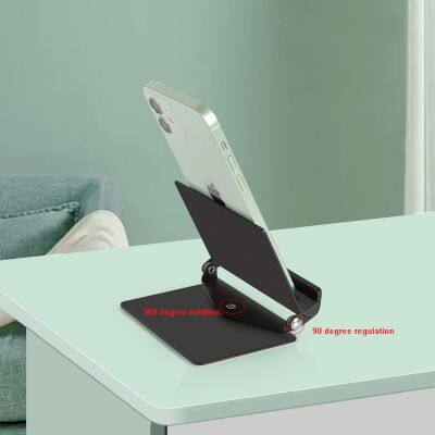 Custom Logo Aluminium Alloy Desc Flexible Lazy Arm Aluminum Plastic Cellphone Stand Mobile Phone Holder
