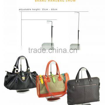 Brushed Silver Bag Hanger Stand, Hanging Bag Display Stand Wholesale photo-6