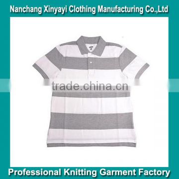 American Apparel High Quality Custom yarn dye poloT-Shirt,OEM Clothing Manufacturer