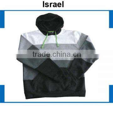 Customized design plain long sleeve sweatershirt/long sleeve hoody/cut and sewn long sleeve hoody