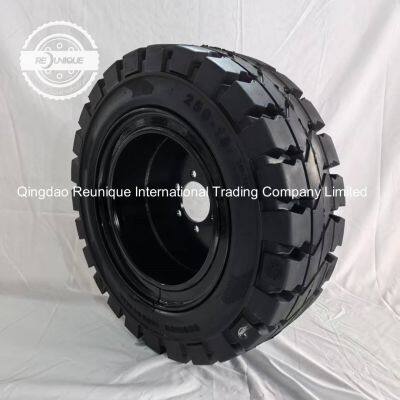 Solid Tyre 250-15/7.0 With 7.00-15 Wheel Rim Assembly Industrial Tyre photo-3
