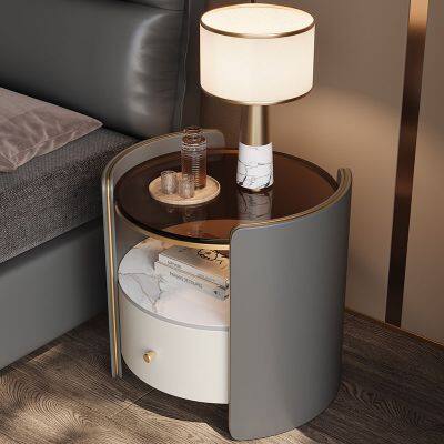 Solid Wood Bedside Table photo-3