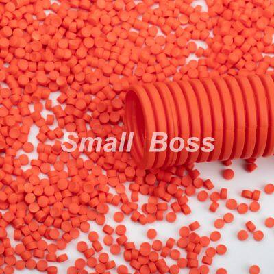 PVC Flexible Conduit Roll Cable Electric Conduit Pipe Hose Rigid Wire Conduit & Fittings PVC Compound Granules