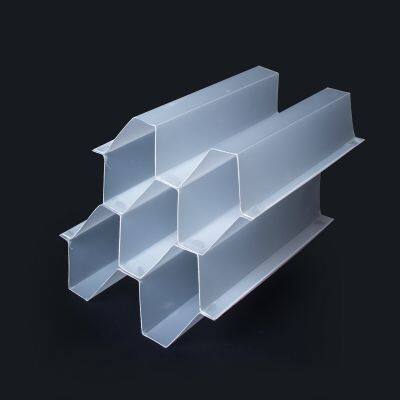 PP Lamella Tube Settler Inclined Plates  in Sewage Treatment Plant