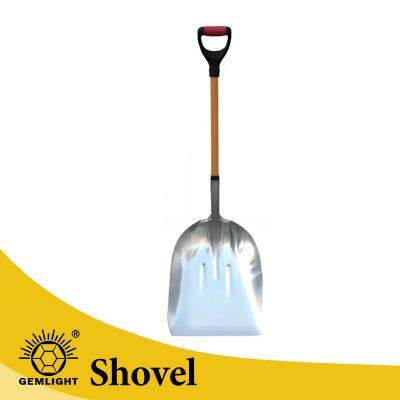 Mini Blade Snow Shovel with Saw Aluminum Head for Camping Hiking Off Road Survival Snow Digging, Custom Factory Supply