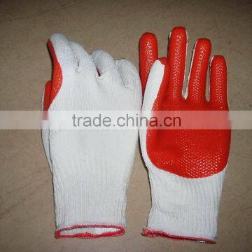 high quality latex rubber coated working glove production line