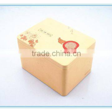 fashionable rectangular battery tin box,decorate metal boxes,cute small tin cases