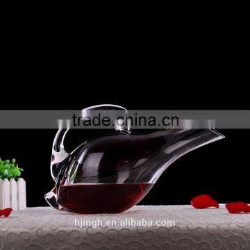 Hot new products for 2016 fancy wine glass lead free crystal decanter glass decanter