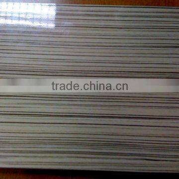 wood grain uv mdf sheet/wood grain uv mdf/wood grain uv particle board 1220X2440mm