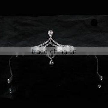 Best Selling Wholesale Wedding Hair Jewelry Crystal Crown Headband For Sale photo-2