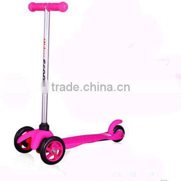 Different colors pink color kids scooter,kids plastic scooter,mini kids scooter.