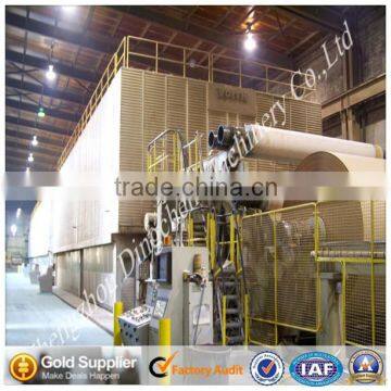 10t/d Test liner board paper machine from Dingchen Machinery with high quality