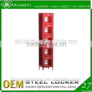 Factory direct sale steel locker with cloth hanger and shelf