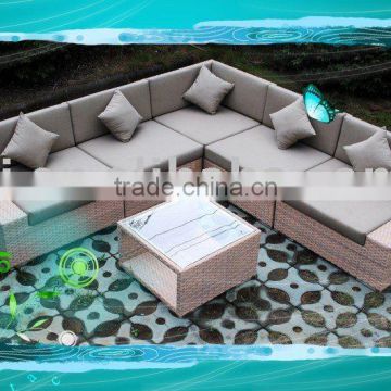 outdoor rattan sofa set