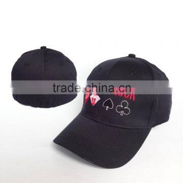 High Quality Printed Green 6 Panel Fitted Baseball Hat