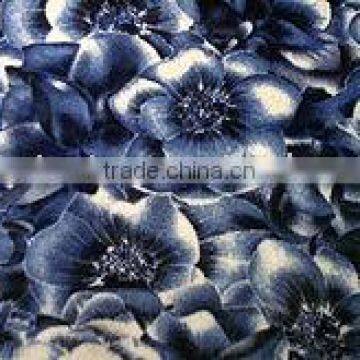 silk rayon screen print velvet