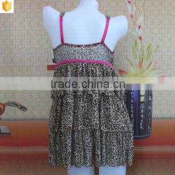 Leopard Printed Mesh Lingerie photo-4