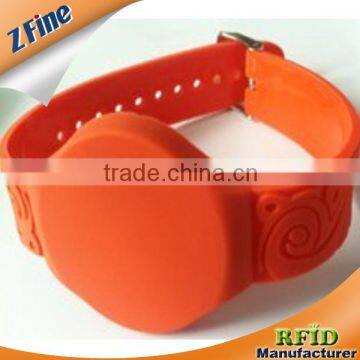 cool adjustable Water proof RFID Silicone Wristband