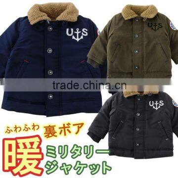 Japanese wholesale products high quality cute new born babies clothes jacket for boys