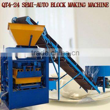 QT4-24 new style salt block press machine for build materials