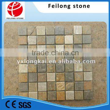 muticolor stone mosaic tile