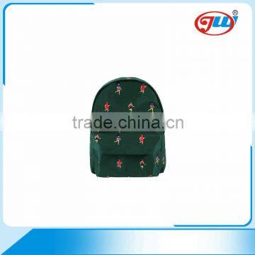 Manufacture wholesale canvas printed durable backpack bag