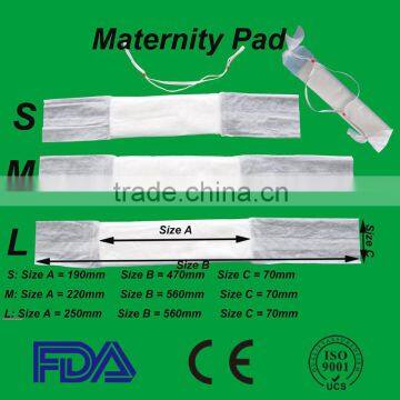 FDA CE Certified Post Partum Pad