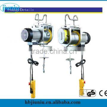 Mini electric chain hoist with wireless remote control electric hoist