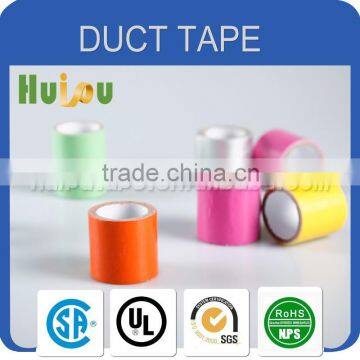 coloful rubber single sided adhesive cloth duct tape