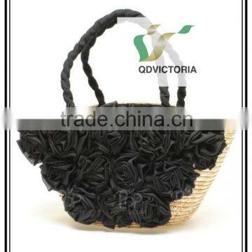 Summer Promotional Wheat Straw Tote Bag