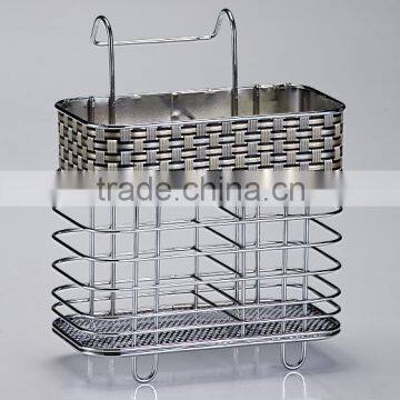 Kitchen metal chopsticks spoon holder rack