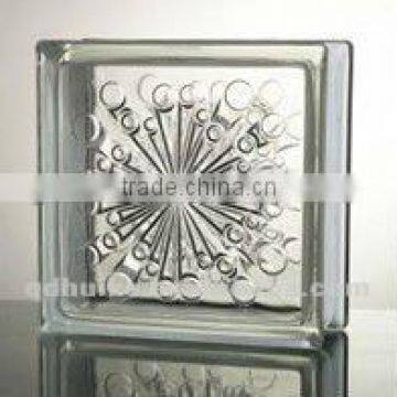 clear /colored glass bricks/decorative glass blocks/seawave