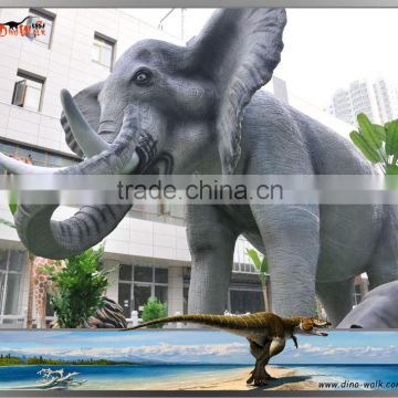 life-size fiberglass elephant statues