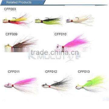 wholescale bucktail with the factory price fly fishing