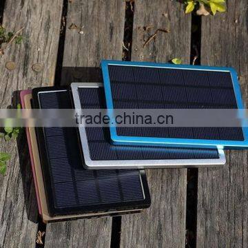 AWC608 10000mah Universal Solar Panel Slim 10000mah Solar Power Bank 10000mah Battery Charger photo-3