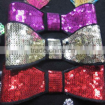 Embroidered Sequin bows