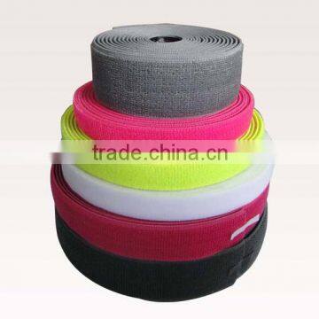 100% nylon reusable non brush hook and loop tape magic fastener