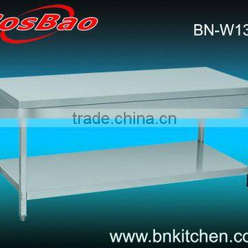 Restaurant Kitchen Equipment / Kitchen Table With Under Shelf BN-W13