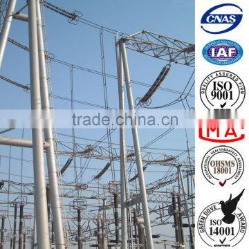 500KV Galvanized Transformer Substation Steel Structures photo-3