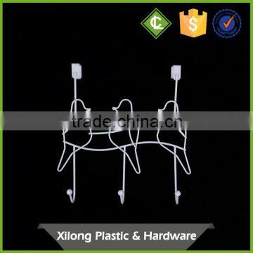 Bird Design 3 Hooks Blue/ Overdoor Metal Hook photo-2