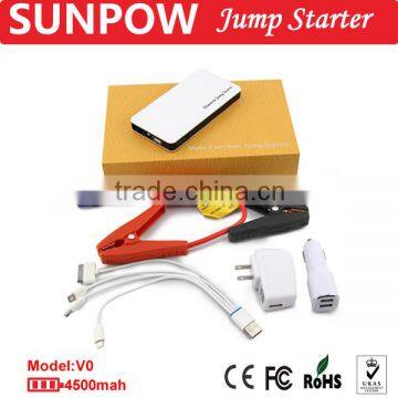 Factory Price 5-12V Portable 4500mah Car Booster