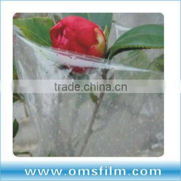 Micro perforated BOPP film for flower package