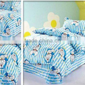 cat print bedding set