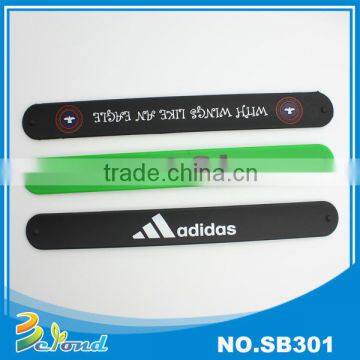 High quality decorative ecofriendly cool silicon bracelet