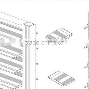 Hot sales Aluminium extrusion profile of blinds with all kind of finish for all over the world