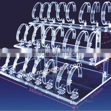 Manufacturer Hot Sale Elegant Tabletop Acrylic Watch Display Stand photo-4