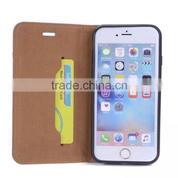 Colorful Spliting Leather Phone Case for IPhone 7 photo-6
